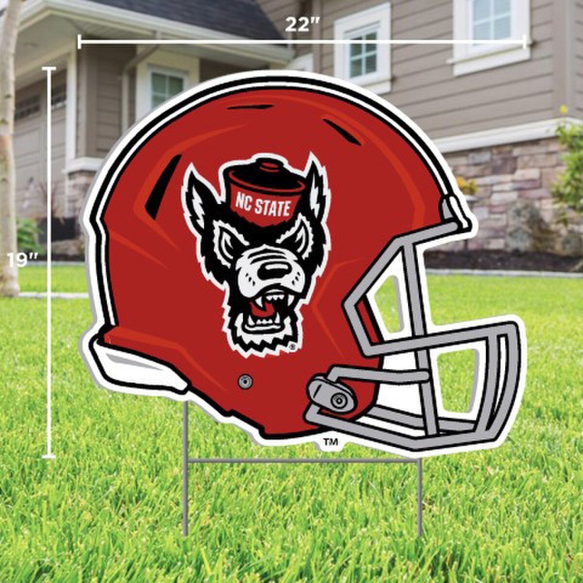 Yard Sign - Helmet